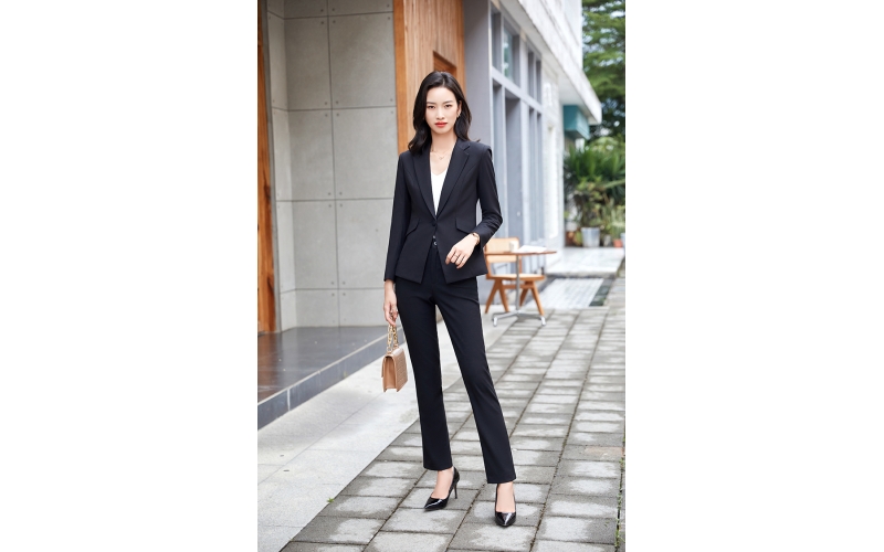 一?？坌蓍e女西裝 職業(yè)女西服 女西褲 可配女裙 JY618221